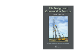 Pile Design and Construction Practice 6t