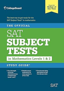 BEST BOOK The Official SAT Subject Tests in Mathematics Levels 1 2 Study Guide