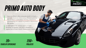 Auto Detailing Service – Make Your Vehicle Shine Like New!