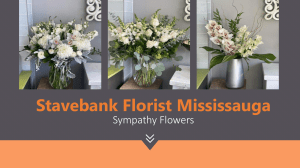 Buy Sympathy Flowers Arrangements & Delivery in Mississauga