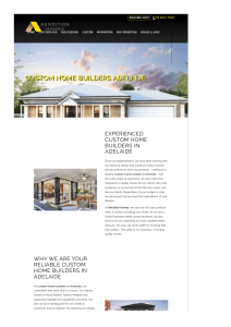 Home Builders Adelaide