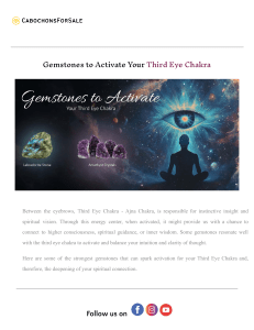 Gemstones to Activate Your Third Eye Chakra.docx