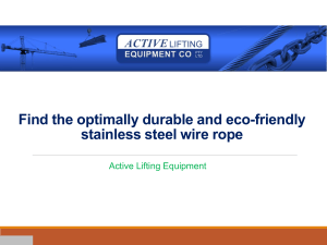 Find the optimally durable and eco-friendly stainless steel wire rope