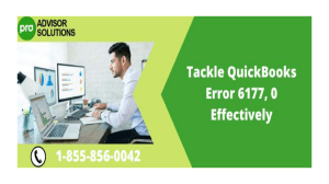 How to Fix QuickBooks Error Code 6177 in Easy Steps