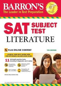 EBOOK SAT Subject Test Literature with Online Tests