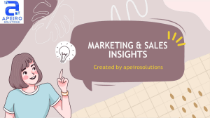 Marketing & Sales Insights: Strategies for Growth