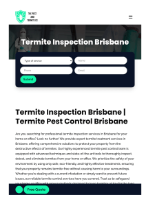 Termite Inspection Brisbane