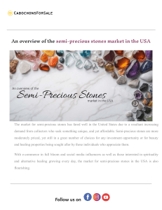 An overview of the semi-precious stones market in the USA.docx