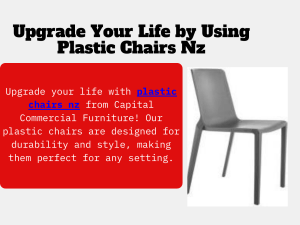  Upgrade Your Life by Using Plastic Chairs Nz