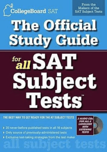 BEST BOOK The Official Study Guide for All SAT Subject Tests