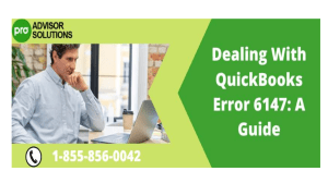 QuickBooks Error 6147 — Causes and Step-by-Step Solutions