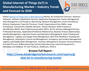 Internet of Things (IoT) in Manufacturing