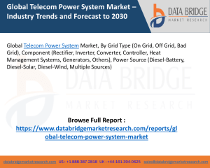 Telecom Power System