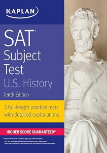 READING SAT Subject Test U S History Kaplan Test Prep 