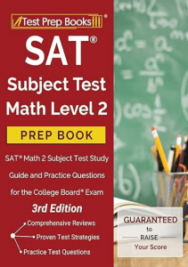 AMAZING BOOK SAT Subject Test Math Level 2 Prep Book SAT Math 2 Subject Test Study Guide and 