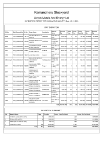 STYD Final Dispatch Report 25.10.2024