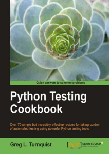 Python Testing Cookbook