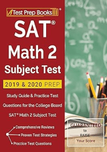 BEST BOOK SAT Math 2 Subject Test 2019 2020 Prep Study Guide Practice Test Questions for the 