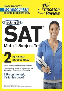 REVIEW Cracking the SAT Math 1 Subject Test College Test Preparation 