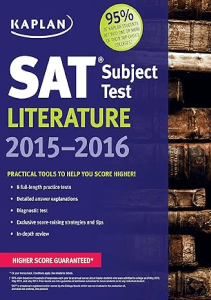 AMAZING BOOK Kaplan SAT Subject Test Literature 2015 2016 Kaplan Test Prep 