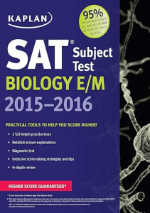 READ Kaplan SAT Subject Test Biology E M 2015 2016 Kaplan Test Prep 