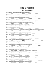 The Crucible Act III Worksheet