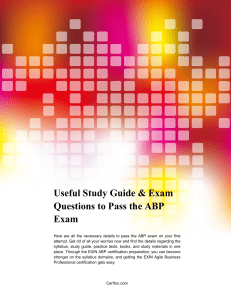 Useful Study Guide & Exam Questions to Pass the ABP Exam