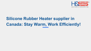 Silicone Rubber Heater Suppliers in Canada: Reliable Warmth Solutions!