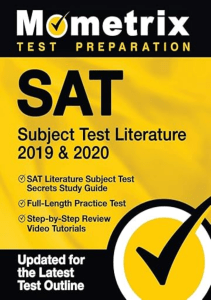 DOWNLOAD SAT Subject Test Literature 2019 2020 SAT Literature Subject Test Secrets Study 