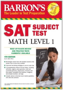 THE BOOK Barron s SAT Subject Test Math Level 1