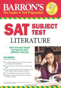 THE BOOK Barron s SAT Subject Test Literature