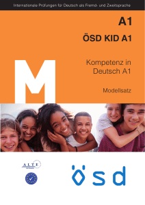 KID A1 Modellsatz komplett