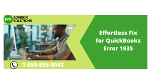 QuickBooks Error 1935 Causes and Solutions for Seamless Installation