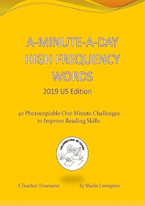 REVIEW A Minute A Day High Frequency Words 2019 US Edition 40 Photocopiable One Minute 