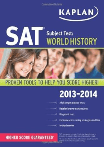 BEST BOOK Kaplan SAT Subject Test World History 2013 2014 Kaplan Test Prep 