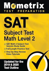 THE BOOK SAT Subject Test Math Level 2 SAT Math 2 Subject Test Secrets Study Guide Full Length 