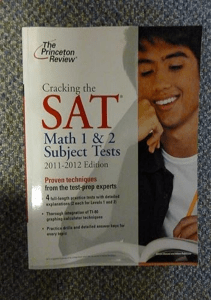 AMAZING BOOK Cracking the SAT Math 1 2 Subject Tests 2011 2012 Edition College Test 