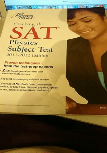 THE BOOK Cracking the SAT Physics Subject Test 2011 2012 Edition College Test Preparation 