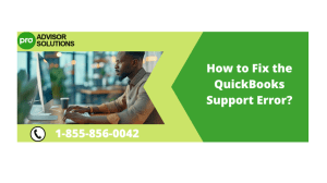 QuickBooks Error Support Expert Solutions for QuickBooks Errors