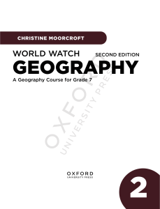 World Watch Geography Grade 7 Coursebook