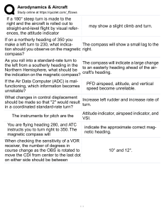 Aerodynamics & Aircraft Study Guide