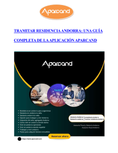 Tramitar residencia Andorra