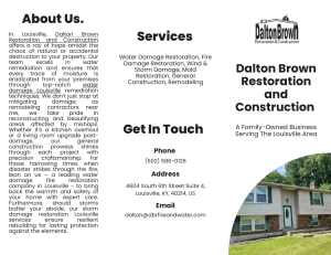 Dalton Brown Restoration and Construction