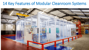 14 Key Features of Modular Cleanroom Systems