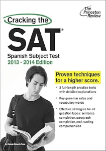 PDF Cracking the SAT Spanish Subject Test 2013 2014 Edition College Test Preparation 