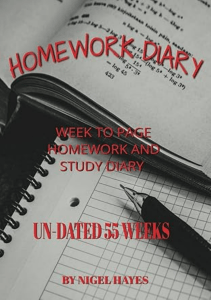 DOWNLOAD Homework Study Diary for Students increase productivity Week per page format undated 