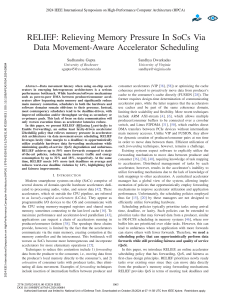 RELIEF Relieving Memory Pressure In SoCs Via Data Movement-Aware Accelerator Scheduling