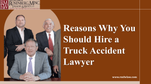 Hire a Truck Accident Lawyer