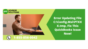 Error Updating File CConfig.MsiPTXXX.tmp Causes and Solutions