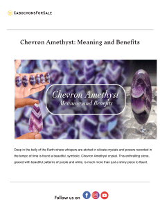 Mystical Healer: Amethyst Stone Energy